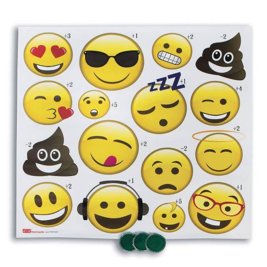 Emoji Beanbag Toss Game
